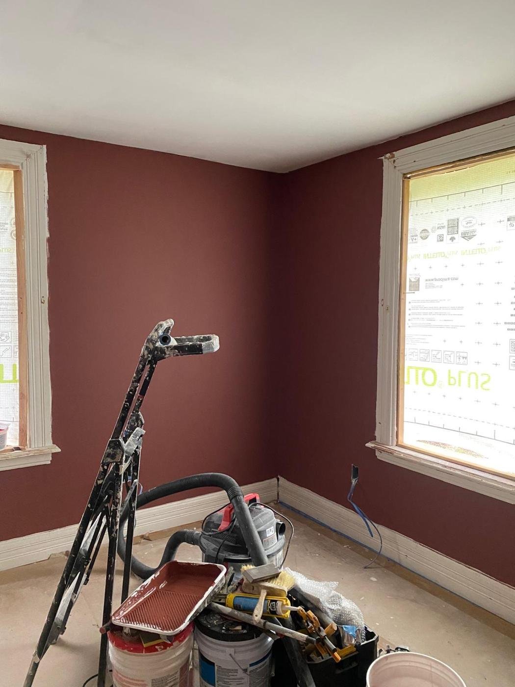 Interior painting and trim by Tigre General Construction, Dutchess County NY